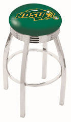 North Dakota State University (Green) L8C3C Backless Bar Stool | North Dakota State University (Green) Backless Counter Bar Stool