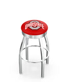 Ohio State University L8C3C Backless Bar Stool | Ohio State University Backless Counter Bar Stool