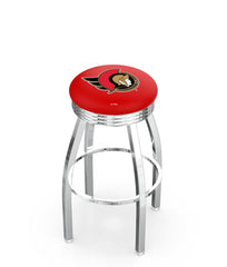 Ottawa Senators L8C3C Backless Bar Stool | Ottawa Senators Backless Counter Bar Stool