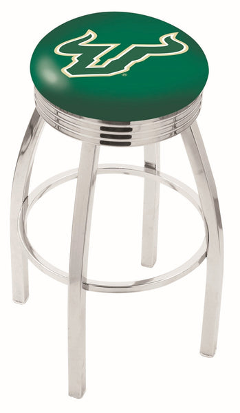 University of South Florida L8C3C Backless Bar Stool | University of South Florida Backless Counter Bar Stool