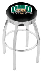 Ohio University L8C3C Backless Bar Stool | Ohio University Backless Counter Bar Stool