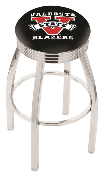 Valdosta State University L8C3C Backless Bar Stool | Valdosta State University Backless Counter Bar Stool