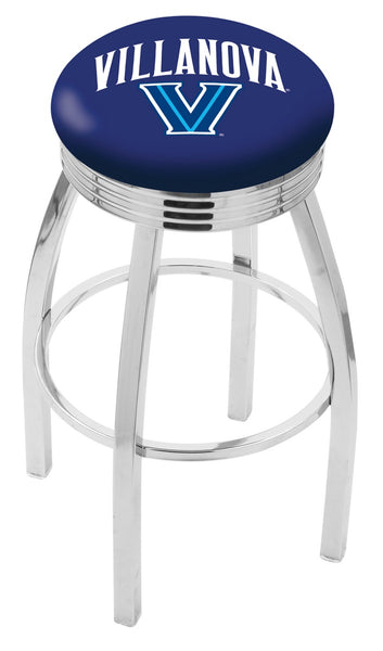 Villanova University L8C3C Backless Bar Stool | Villanova University Backless Counter Bar Stool
