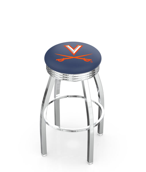 University of Virginia L8C3C Backless Bar Stool | University of Virginia Backless Counter Bar Stool
