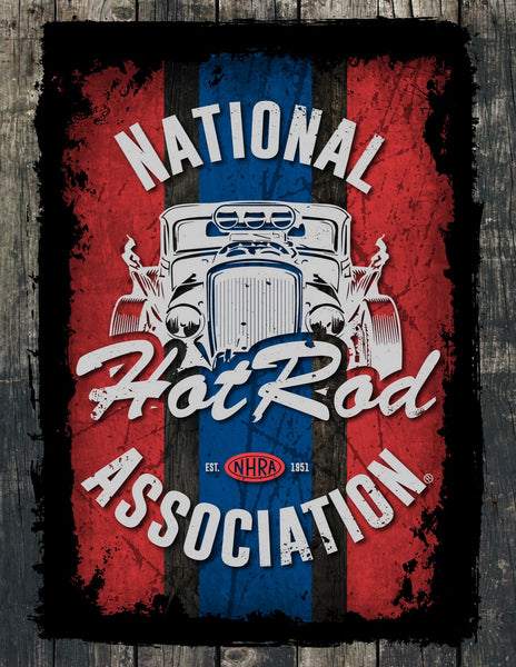 15" X 20" NHRA Hot Rod Printed Canvas