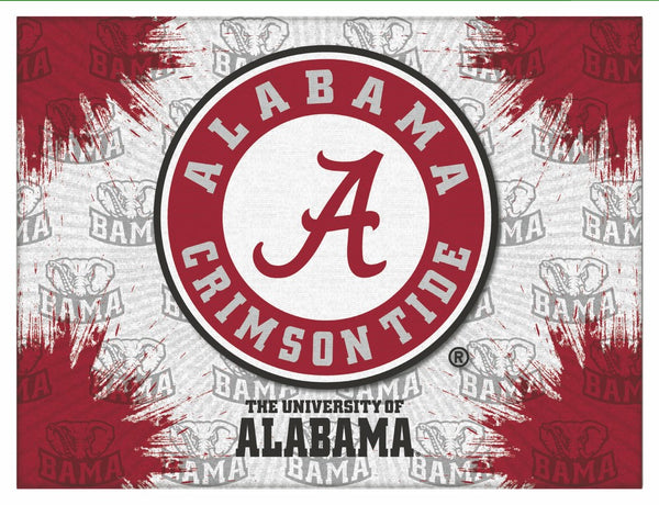 Alabama Crimson Tide Logo Wall Decor Canvas