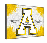 Appalachian State Mountaineers Logo Wall Decor Canvas