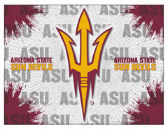 Arizona State Sun Devils Fork Logo Wall Decor Canvas