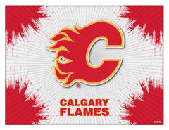 Calgary Flames Logo Canvas