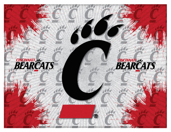 Cincinnati Bear Cats Logo Wall Decor Canvas