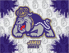 James Madison Dukes Logo Wall Decor Canvas