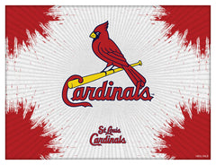 MLB's St Louis Cardinals Logo Printed Canvas Wall Decor
