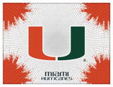 Miami Hurricanes Logo Wall Decor Canvas