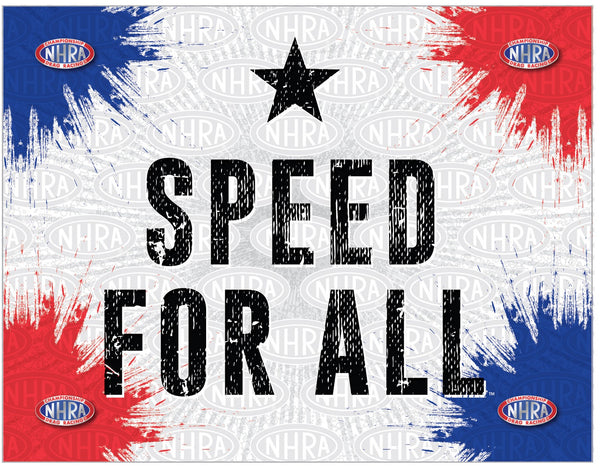 15" X 20" NHRA Speed For All Series 4