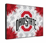 Ohio State Buckeyes Logo Wall Decor Canvas