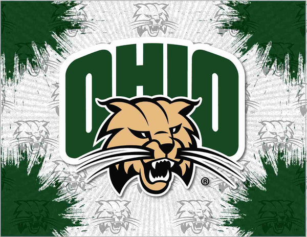 Ohio University Bobcats Logo Wall Decor Canvas