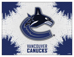 Vancouver Canucks Logo Canvas