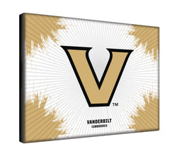 Vanderbilt Commodores Logo Wall Decor Canvas