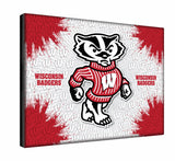 University of Wisconsin Badgers Logo Wall Decor Canvas
