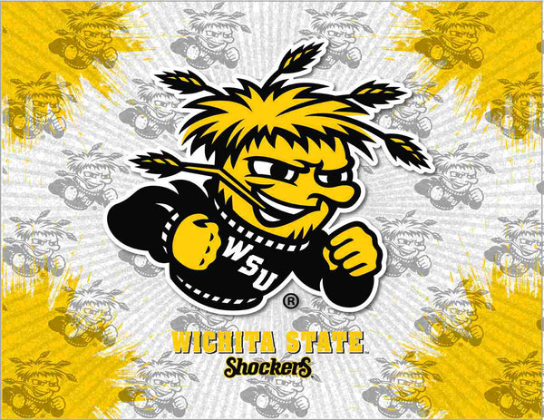 Wichita State Shockers Logo Wall Decor Canvas