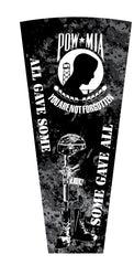 L218 United States POWMIA Lighted Pub Table | LED United States Military POWMIA Outdoor Pub Table