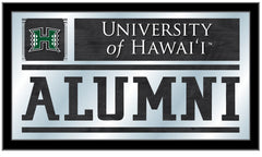 Hawaii Rainbow Warriors Alumni Mirror Wall Decor by Holland Bar Stool Company