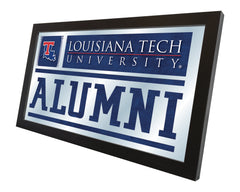 Louisiana Tech Bulldogs Alumni Mirror by Holland Bar Stool Company Home Decor Side View