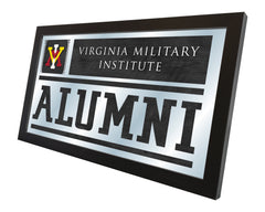 VMI Keydets Alumni Mirror by Holland Bar Stool Company Home Decor Side View
