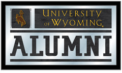 Wyoming Cowboys Alumni Mirror by Holland Bar Stool Company Home Decor