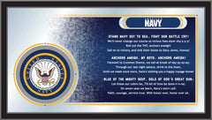 United States Navy Hymn Wall Mirror by Holland Bar Stool Company