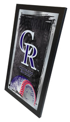 Colorado Rockies MLB Baseball Mirror