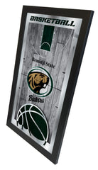 Bemidji State Beavers Basketball Mirror by Holland Bar Stool Company Home Sports Decor Side View