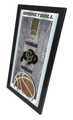 Colorado Buffaloes Basketball Mirror by Holland Bar Stool Company Home Sports Decor Side View