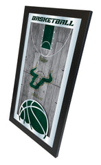 University of South Florida Bulls Logo Basketball Mirror