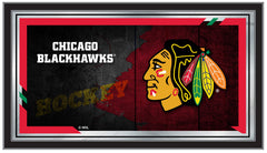 15" X 26" Chicago Blackhawks Collector Mirror