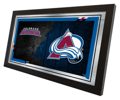 15" X 26" Colorado Avalanche Collector Mirror