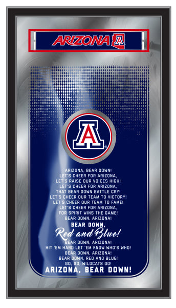 Arizona Wildcats Logo Fight Song Mirror