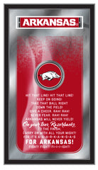 Arkansas Razorbacks Fight Song Mirror by Holland Bar Stool Company Home Sports Decor
