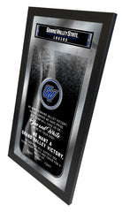 Grand Valley State Lakers Fight Song Mirror by Holland Bar Stool Company Home Sports Decor Side View