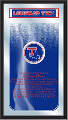 Louisiana Tech Bulldogs Fight Song Mirror by Holland Bar Stool Company Home Sports Decor