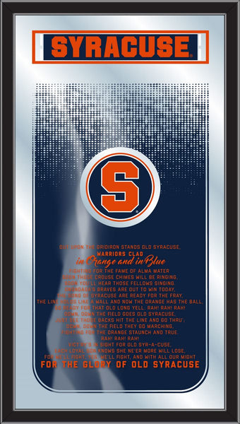 Syracuse Orange Logo Fight Song Mirror