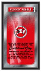 University of Nevada Las Vegas Runnin' Rebels Logo Fight Song Mirror