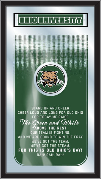 Ohio University Bobcats Logo Fight Song Mirror