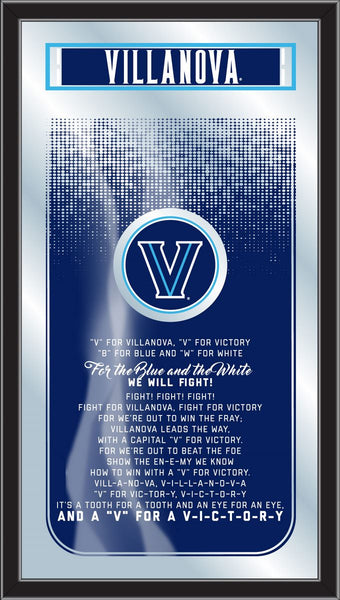 Villanova Wildcats Logo Fight Song Mirror