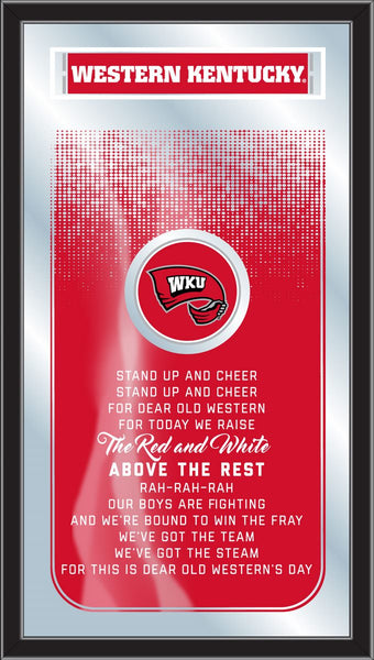 Western Kentucky Hilltoppers Logo Fight Song Mirror