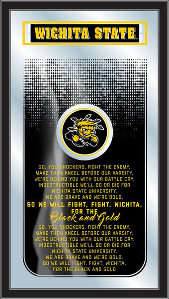 Wichita State Shockers Logo Fight Song Mirror