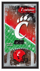 Cincinnati Bear Cats Football Mirror by Holland Bar Stool Company Home Sports Decor For Him