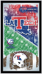 Louisiana Tech Bulldogs Football Mirror by Holland Bar Stool Company Home Sports Decor for Him