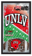 University of Nevada Las Vegas Runnin' Rebels Football Mirror by Holland Bar Stool Company
