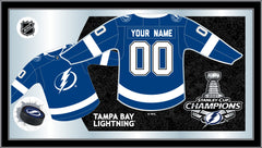 15" X 26" Tampa Bay Lightning 2021 Stanley Cup Jersey Mirror